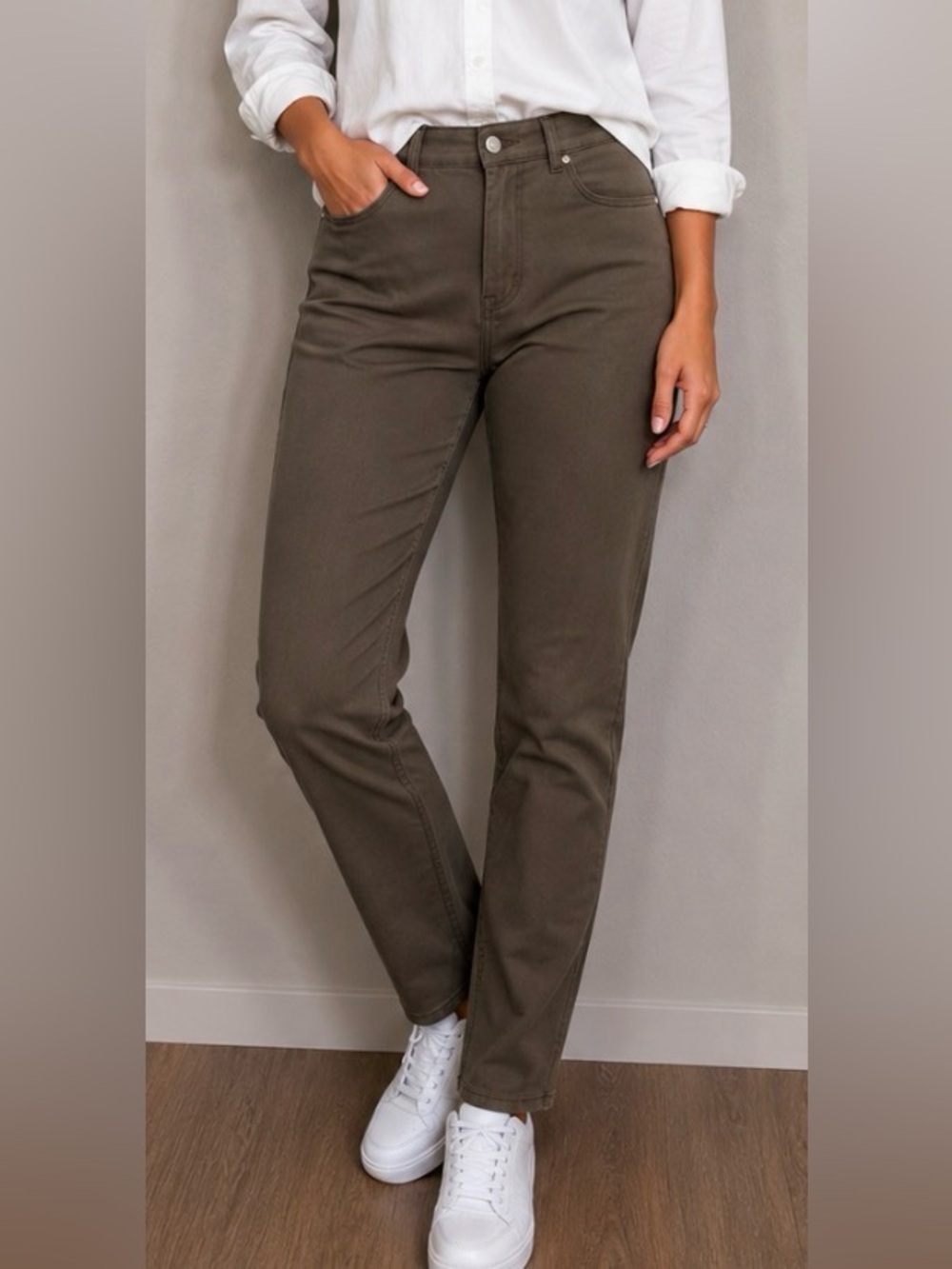 Lafayette 148 Pants New York Mercer Trousers Nougat Brown Dark Tan Stretchy Luxe